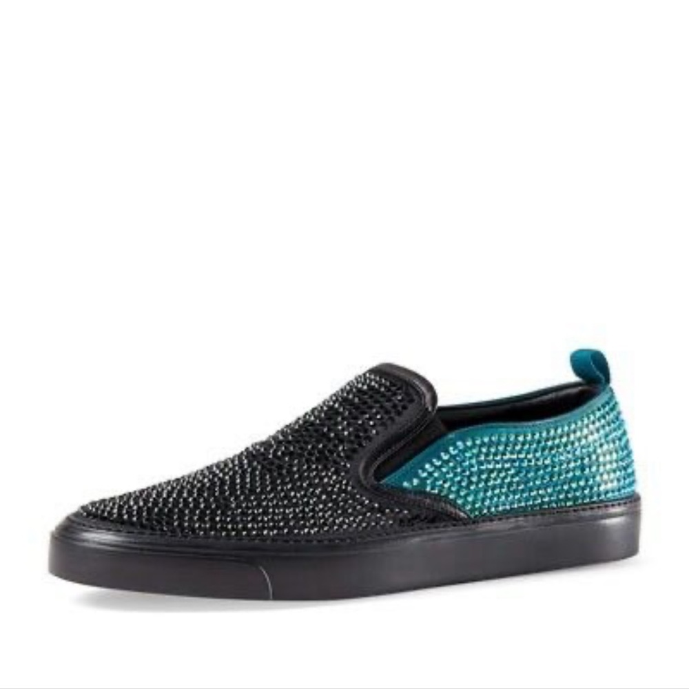 Gucci crystal van men shoes authentic